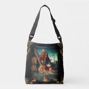 Bolsa Ajustável Santo Christopher com o Cristo Criança