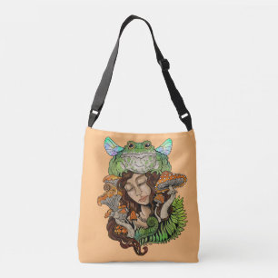 Bolsa Ajustável Sapo de Fada de Cottagecore
