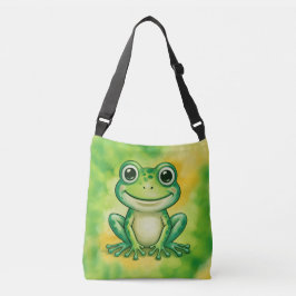 Bolsa Ajustável Sapo fofo verde