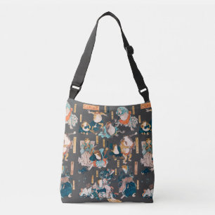 Bolsa Ajustável Sapos japoneses ukiyo-e Froggies