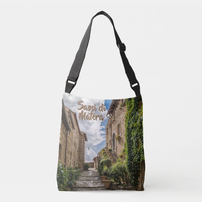 Bolsa Ajustável Sassi di Matera Itália Degraus de Hera (Frente)
