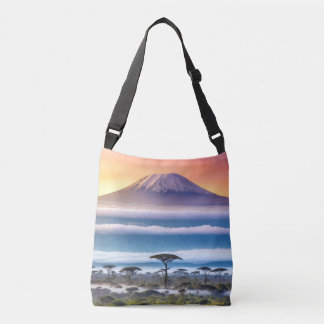 Bolsa Ajustável Savana Da Natureza Planícies Paisagem Ao Ar Livre