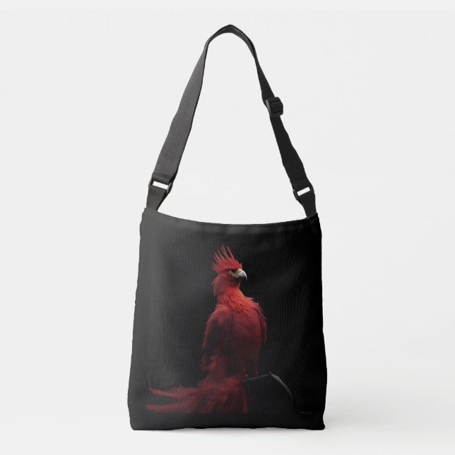 Bolsa Ajustável Scarlet Phoenix Senta-Se Orgulhosamente (Frente)