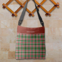 Scottish Tartan Pattern Christmas Colors