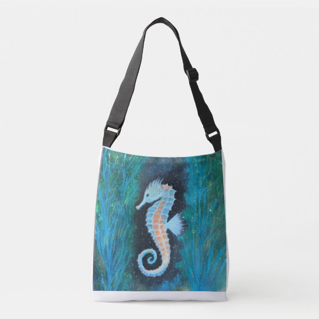 Bolsa Ajustável Sea Horse Crossbody Bag (Frente)
