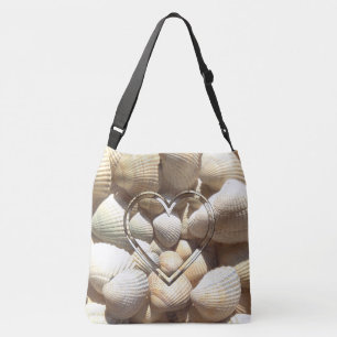 Bolsa Ajustável Sea Shells Summer Beach Life Seashells Heart