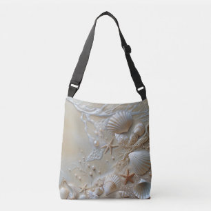 Bolsa Ajustável Seashells Praia Pearls