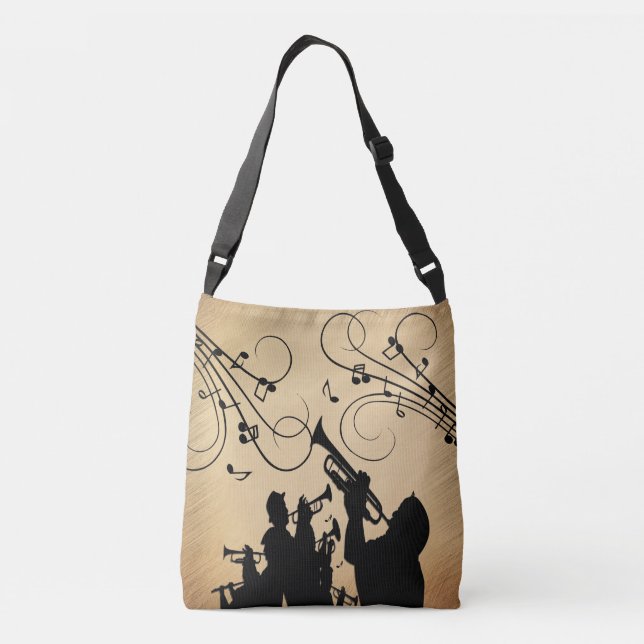 Bolsa Ajustável Seção de Trombetas Música Rústica (Verso)
