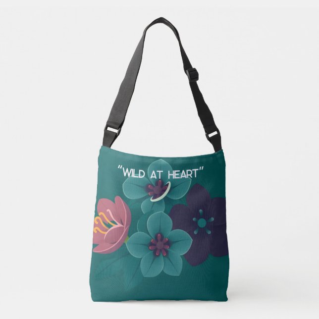 Bolsa Ajustável “Selvagem por Natureza”: (Frente)