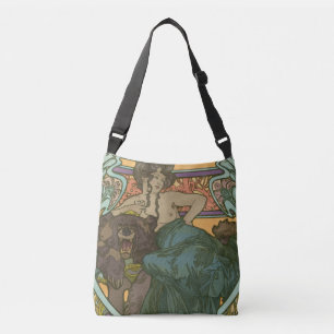 Bolsa Ajustável Sem título por Alphonse Mucha (1902)