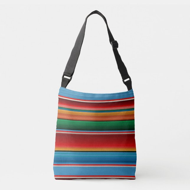 Bolsa Ajustável Serape mexicana (Frente)