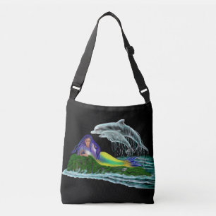 Bolsa Ajustável Sereia com golfinhos
