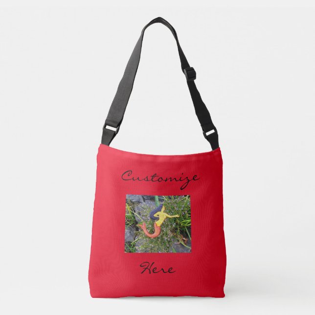 Bolsa Ajustável sereia vermelha do sirena (Frente)