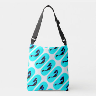 Bolsa Ajustável sereias submarinas pretas