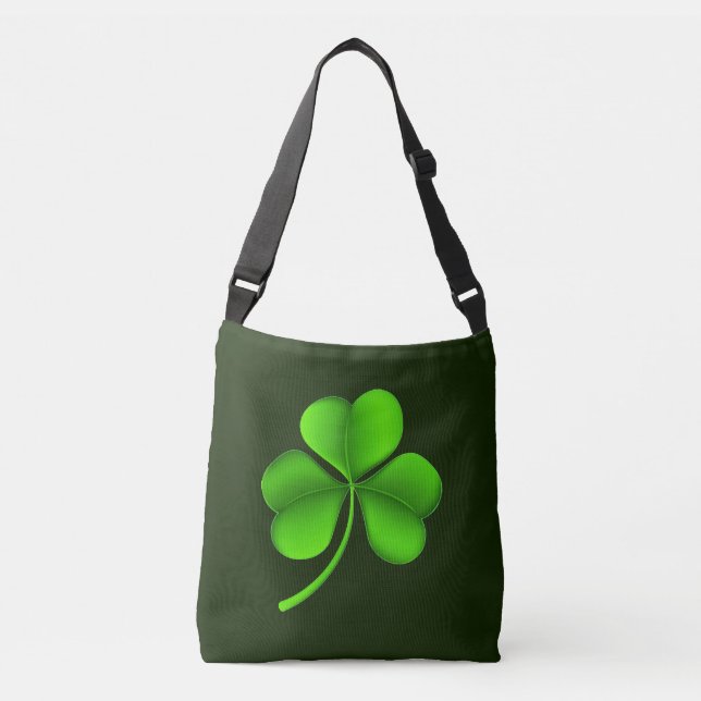 Bolsa Ajustável Shamrock Verde no cbcnt Verde Escuro (Frente)