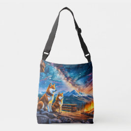 Bolsa Ajustável Shiba Inu Star Gazing Design por Rich AMeN Gill