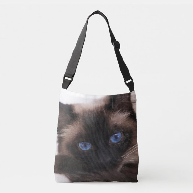 Bolsa Ajustável Siamese Kitten Docinho Face (Frente)