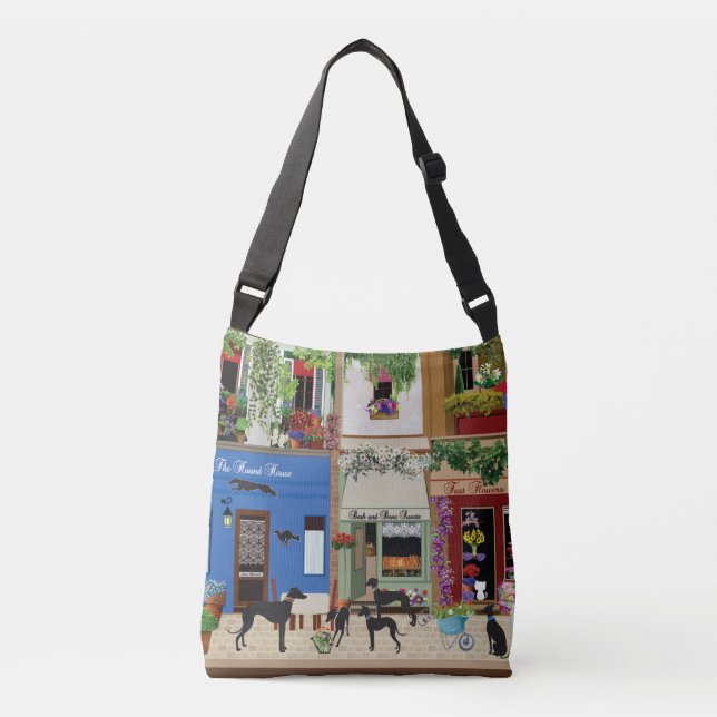 Bolsa Ajustável Sighounds - Hound Day Out (Frente)