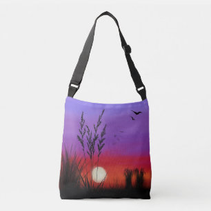 Bolsa Ajustável Silenciosamente - Arte em Watercolor