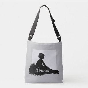 Bolsa Ajustável Silhueta de Dança de Ballet Bailarina