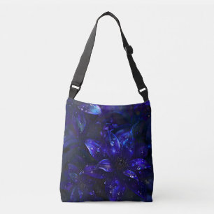 Bolsa Ajustável Silver Midnight Blooms