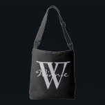 Bolsa Ajustável Simplesmente monogramas & nomes seu backgr. &<br><div class="desc">O instantâneo & a ideia simplesmente mentais projetam por EDDA Fröhlich/modelos de EDDArt | para seus próprios monograma e nome. | para mais ideias e design, sentem livres escrever-me um email: contact@eddart.de ou tem um olhar aqui: www.zazzle.com/simply_ideas* | tem o divertimento e esteja feliz:-) exemplo do monograma de |: Exemplo...</div>