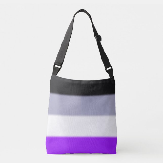 Bolsa Ajustável Sinalizador de Orgulho Asexual de Queda (Frente)