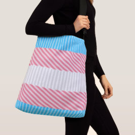 Bolsa Ajustável Sinalizador do Abstrato Transgender Pride Stripe F