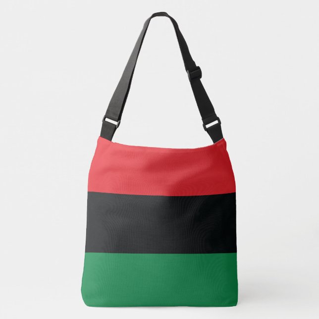 Bolsa Ajustável Sinalizador vermelho, preto e verde (Frente)