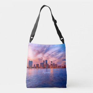 Bolsa Ajustável Skyline Cidade da Flórida de Miami Beach