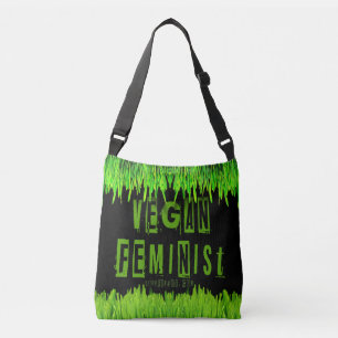 Bolsa Ajustável SlipperyJoe's vegan feminista chamativa br