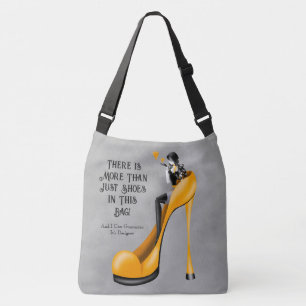 Bolsa Ajustável Slogan Personalizado Diva Fashion na Stiletto