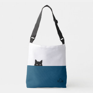 Bolsa Ajustável Sneaky Cat Crossbody Bag
