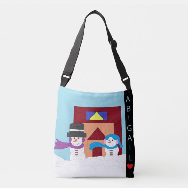 Bolsa Ajustável Snowy Winter (Frente)