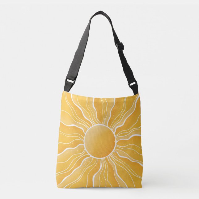 Bolsa Ajustável Sol Amarelo (Frente)