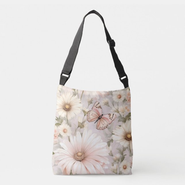 Bolsa Ajustável Sonho De Borboleta Floral (Frente)