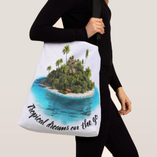 Bolsa Ajustável Sonhos da Ilha - A Coleção de Amigos de Caribe