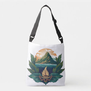 Bolsa Ajustável Sonhos da Ilha - A Coleção de Amigos de Caribe