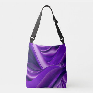 Bolsa Ajustável Sonhos de Arco-Íris de Flor Roxo