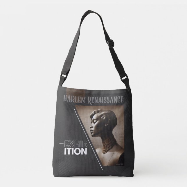 Bolsa Ajustável Sophisticated Harlem Renaissance Exhibition (Verso)