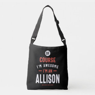 Bolsa Ajustável Sou uma Allison