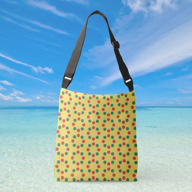 Bolsa Ajustável Spinner - Spinner Padrão Média Crossbody Bag (Criador carregado)