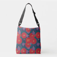 Splashy Fall Floral All-Over-Impressão