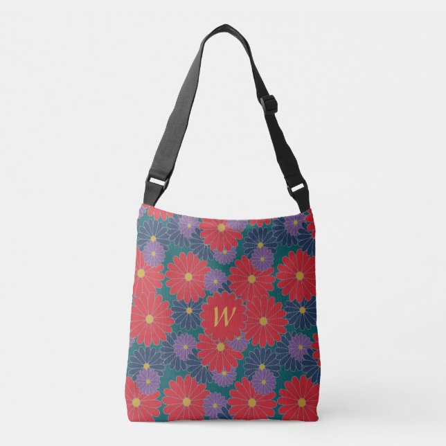 Bolsa Ajustável Splashy Fall Floral All-Over-Impressão (Frente)