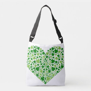 Bolsa Ajustável St Patricks Heart Crossbody Bag