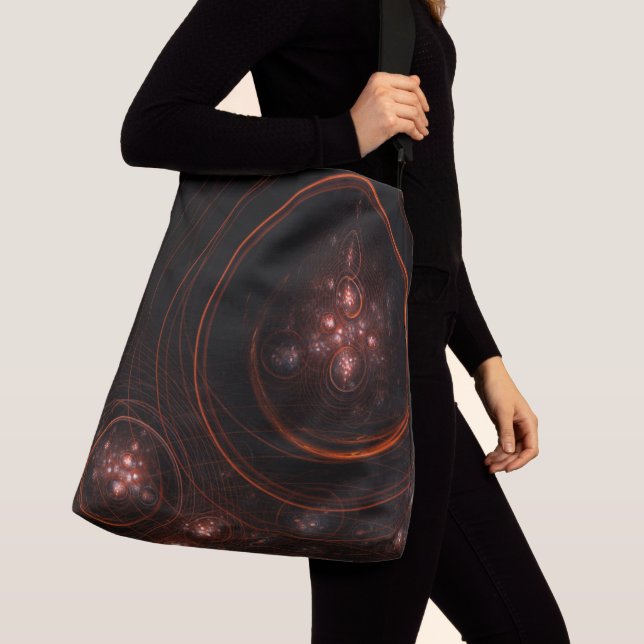 Bolsa Ajustável Starlight Abstrato Art Cross Body (Close Up)