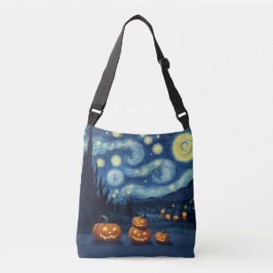 Bolsa Ajustável Starry Night Van Gogh Halloween