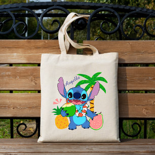 Bolsa Ajustável Stitch Diversão de Verão Tropical Personalizada