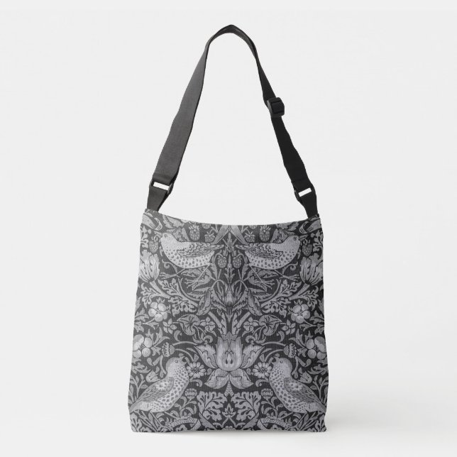 Bolsa Ajustável Strawberry Thief William Morris (Frente)