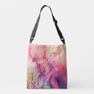 Bolsa Ajustável Strelítzia Abstrata - Ave do Paraíso